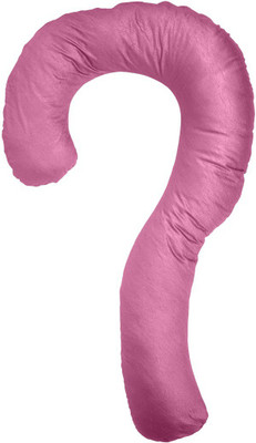 

Comfort Pillow Solid Pregnancy Pillow Pack of 1(Light Pink)