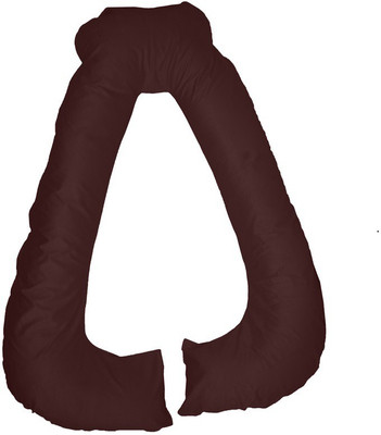 Comfort Pillow Solid Pregnancy Pillow Pack of 1(Brown)