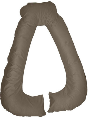 Comfort Pillow Solid Pregnancy Pillow Pack of 1(Light Grey)
