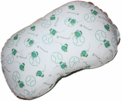 

Tiny Care Self Design Baby Pillow(Green)