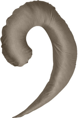 

Comfort Pillow Solid Pregnancy Pillow Pack of 1(Light Grey)