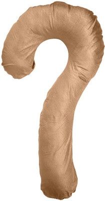 

Comfort Pillow Solid Pregnancy Pillow Pack of 1(Gold)