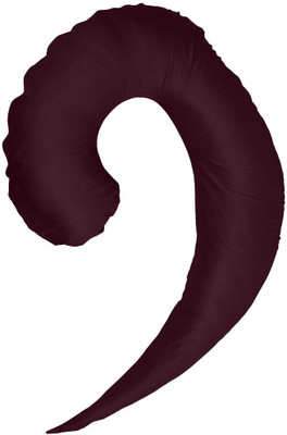 

Comfort Pillow Solid Pregnancy Pillow Pack of 1(Maroon)