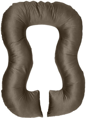

Comfort Pillow Solid Pregnancy Pillow Pack of 1(Light Grey)