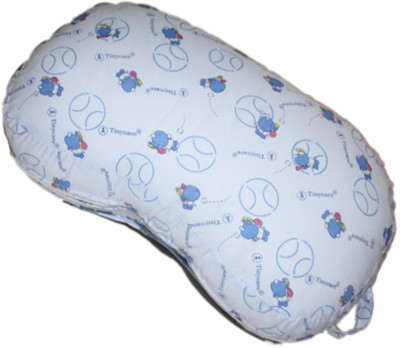 

Tiny Care Self Design Baby Pillow(Blue)