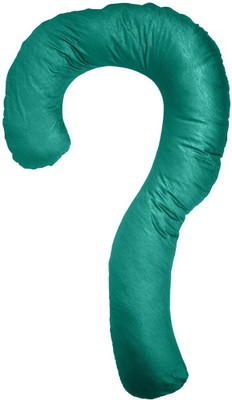 

Comfort Pillow Solid Pregnancy Pillow Pack of 1(Blue)