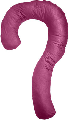 

Comfort Pillow Solid Pregnancy Pillow Pack of 1(Dark Pink)