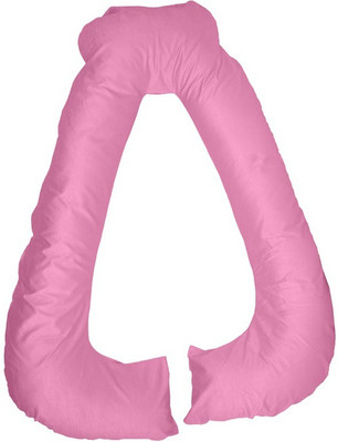 

Comfort Pillow Solid Pregnancy Pillow Pack of 1(Light Pink)