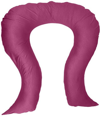

Comfort Pillow Reverse Pot Shape Pregnancy Pillow(Dark Pink)