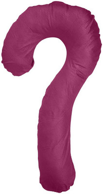 

Comfort Pillow Solid Pregnancy Pillow Pack of 1(Dark Pink)