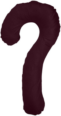 

Comfort Pillow Solid Pregnancy Pillow Pack of 1(Maroon)