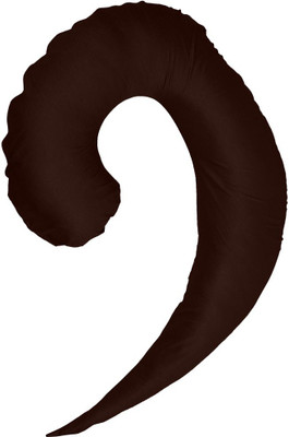 

Comfort Pillow Solid Pregnancy Pillow Pack of 1(Dark Brown)