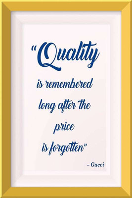 

QUOTE Quality poster on LARGE PRINT 36X24 INCHES Photographic Paper(36 inch X 24 inch, Rolled)