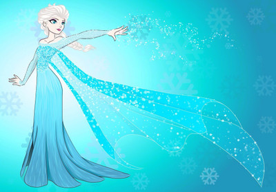 

Frozen Elsa Snow Arendelle Fine Art Paper Print Poster on LARGE PRINT 36X24 INCHES Photographic Paper(36 inch X 24 inch, Rolled)