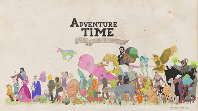 

adventure time jake the dog finn the human cartoon poster on LARGE PRINT 36X24 INCHES Photographic Paper(36 inch X 24 inch, Rolled)