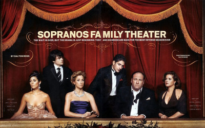 

Wall Poster TV Show The Sopranos on LARGE PRINT 36X24 INCHES Photographic Paper(36 inch X 24 inch, Rolled)