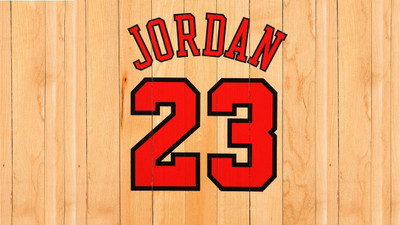

michael jordan chicago bulls number name nba basketball boards on LARGE PRINT 36X24 INCHES Photographic Paper(36 inch X 24 inch, Rolled)