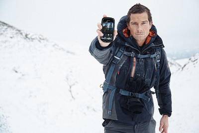 

bear grylls actor mountains snow trek phone on LARGE PRINT 36X24 INCHES Photographic Paper(36 inch X 24 inch, Rolled)