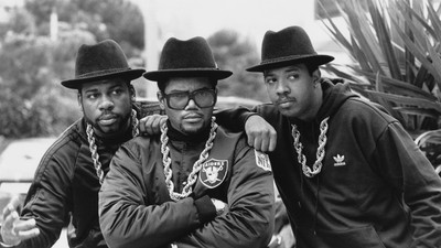 

run dmc rap group joseph simmons darryl mcdaniels jason mizel bw on fine art paper 13x19 Paper Print(19 inch X 13 inch, Rolled)