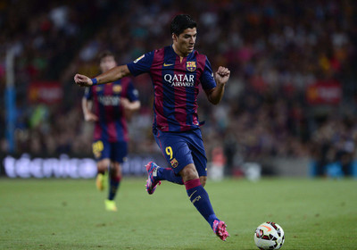 

Sports Luis Suarez Soccer Player Luiz Suarez FC Barcelona on LARGE PRINT 36X24 INCHES Photographic Paper(36 inch X 24 inch, Rolled)