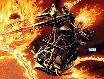 

Comics Ghost Rider Marvel HD on LARGE PRINT 36X24 INCHES Photographic Paper(36 inch X 24 inch, Rolled)