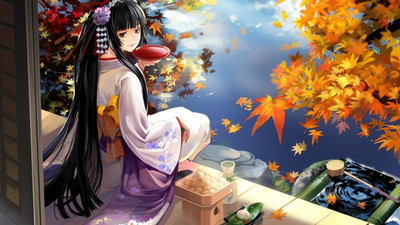 

Cute Anime Girl poster on fine art paper 13x19 Fine Art Print(19 inch X 13 inch, Rolled)