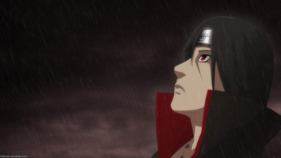 

Itachi Uchiha Fine Art Poster on LARGE PRINT 36X24 INCHES Photographic Paper(36 inch X 24 inch, Rolled)