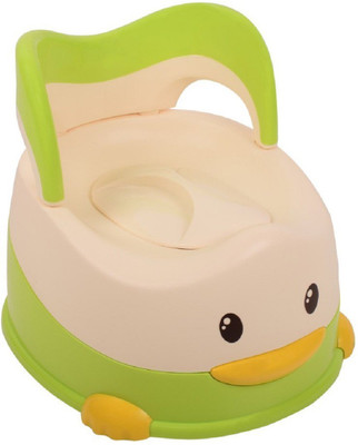 

Offspring Portable Potty Seat Potty Seat(Green, Beige)
