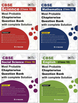 CBSE Class 10th Science, Maths , Social Science & English - Most Probable Questions Bank With Complete Solution(Paperback, Career Point Kota)