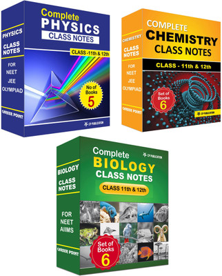Class Notes Of Complete PCB (Set Of 17 Volumes) For NEET/AIIMS/Olympiad By Career Point Kota(Paperback, Career Point Kota)