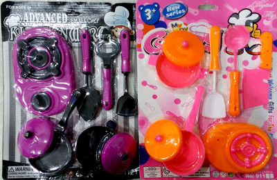 SS Traders -Kids Beautiful Kitchen set to play - Good Gift Item for Kids