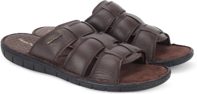 

Hush Puppies Men Brown Flats