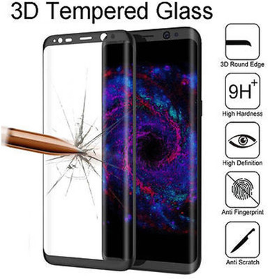 

Chappie Moustache Screen Guard for Samsung Galaxy S8 Plus, Black;transparent