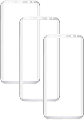 

Chappie Moustache Screen Guard for Samsung Galaxy S8 Plus, Transparent;white