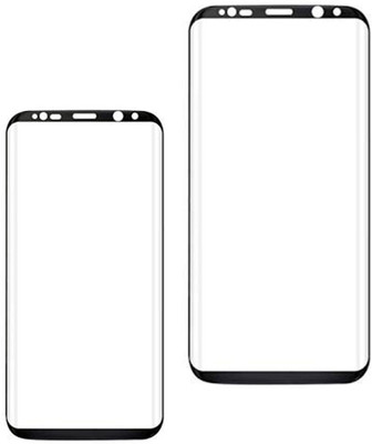 

Chappie Moustache Screen Guard for Samsung Galaxy S8, Black;transparent