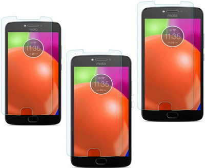 Mocell Tempered Glass Guard for Motorola Moto E4 Plus(Pack of 3)