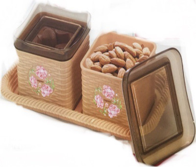 

Nayasa Sofiaquare Bowl Tray Serving Set(Pack of 2)