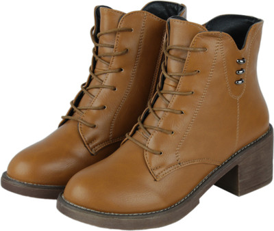 

IRSOE Boots For Women(Yellow
