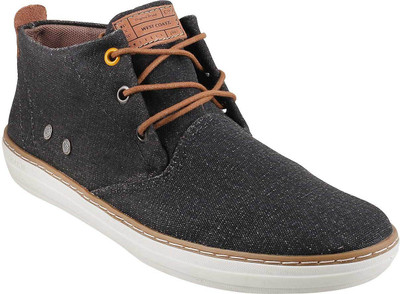 

West Coast Sneaker Modena Preto Denim Casuals For Men(Black