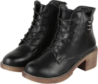 IRSOE Boots For Women(Black