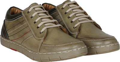 

Kraasa Italiano Sneakers For Men(Beige