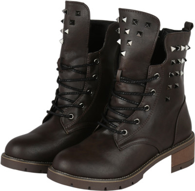 

IRSOE Boots For Women(Brown
