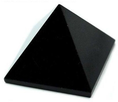 

AIR99 Black Tourmaline Pyramid ( CRYSTAL HEALING ) Decorative Showpiece - 2 cm(Crystal, Black)