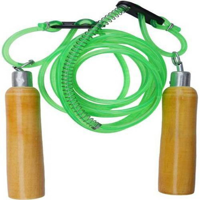

Diamond 5 Stamina Gaining Skipping Beaded Skipping Rope(Green, Length: 274 cm), Multicolor