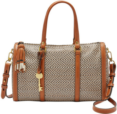 

Fossil Women Casual Multicolor Polyester Satchel
