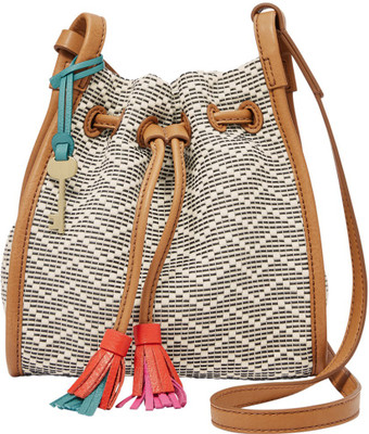 

Fossil Women Casual Multicolor Genuine Leather Hand-held Bag