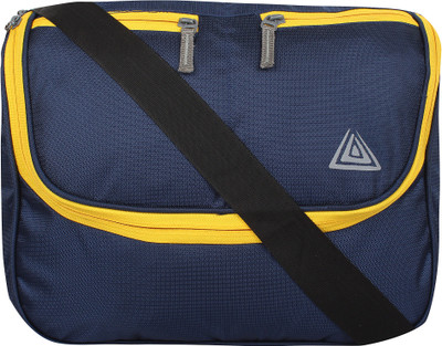 

JUNKET TRIBE Men & Women Casual Blue Polyester Sling Bag