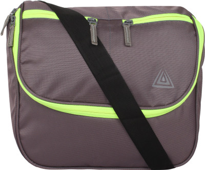 

JUNKET TRIBE Men & Women Casual Grey Polyester Sling Bag