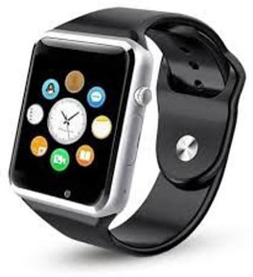 

Benison India Interpad High Quality Android Smart Watch A1 Bluetooth Clock With Pedometer SMS Sync Support Camera TF SIM Card Multicolor Smartwatch(Black Strap Regular)