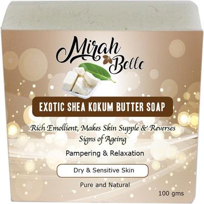 

Mirah Belle Naturals Exotic Shea Kokum Butter Soap(100 g)